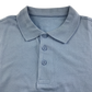 Light blue unisex school polo shirt
