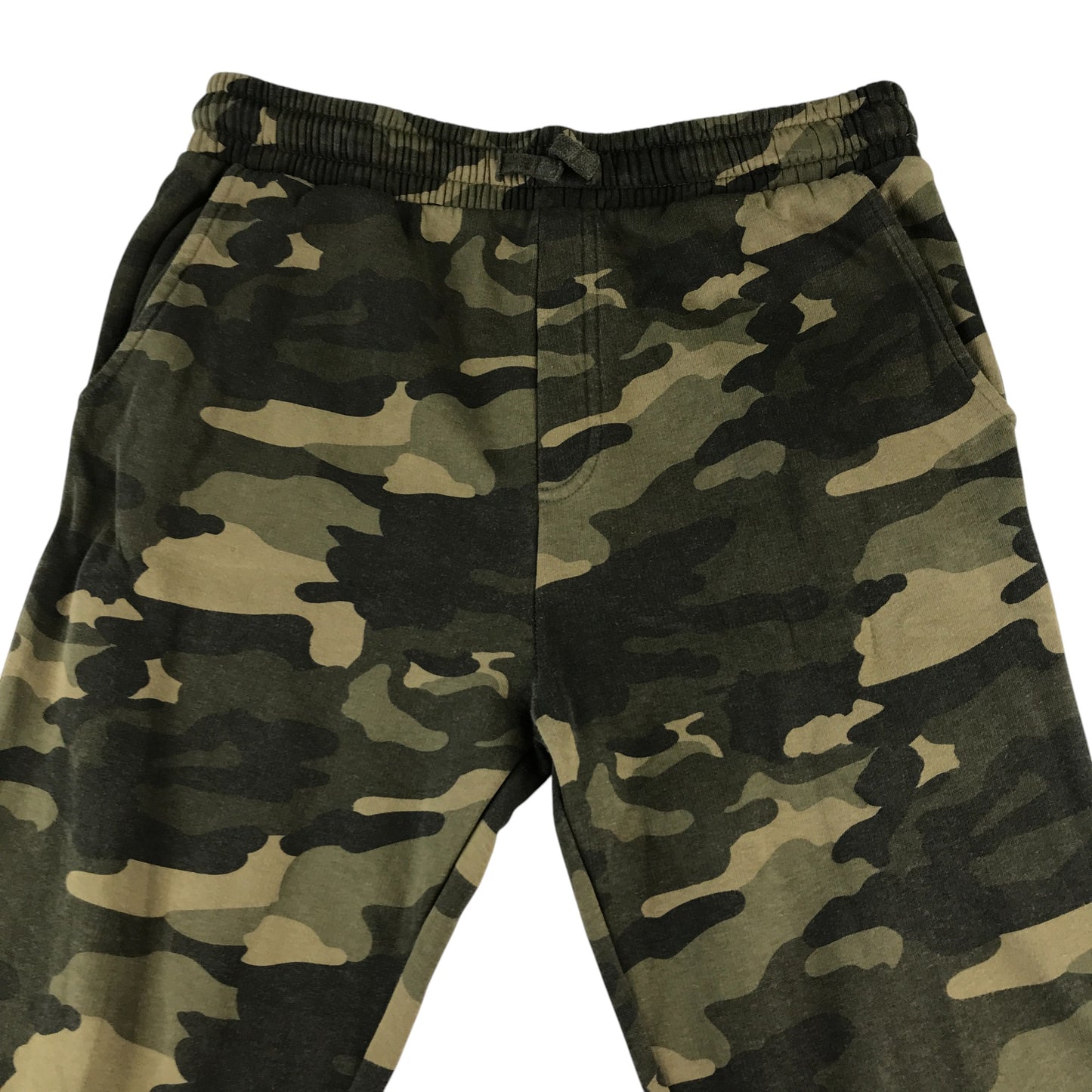 M&S joggers 12-13 years khaki camo elasticated waist