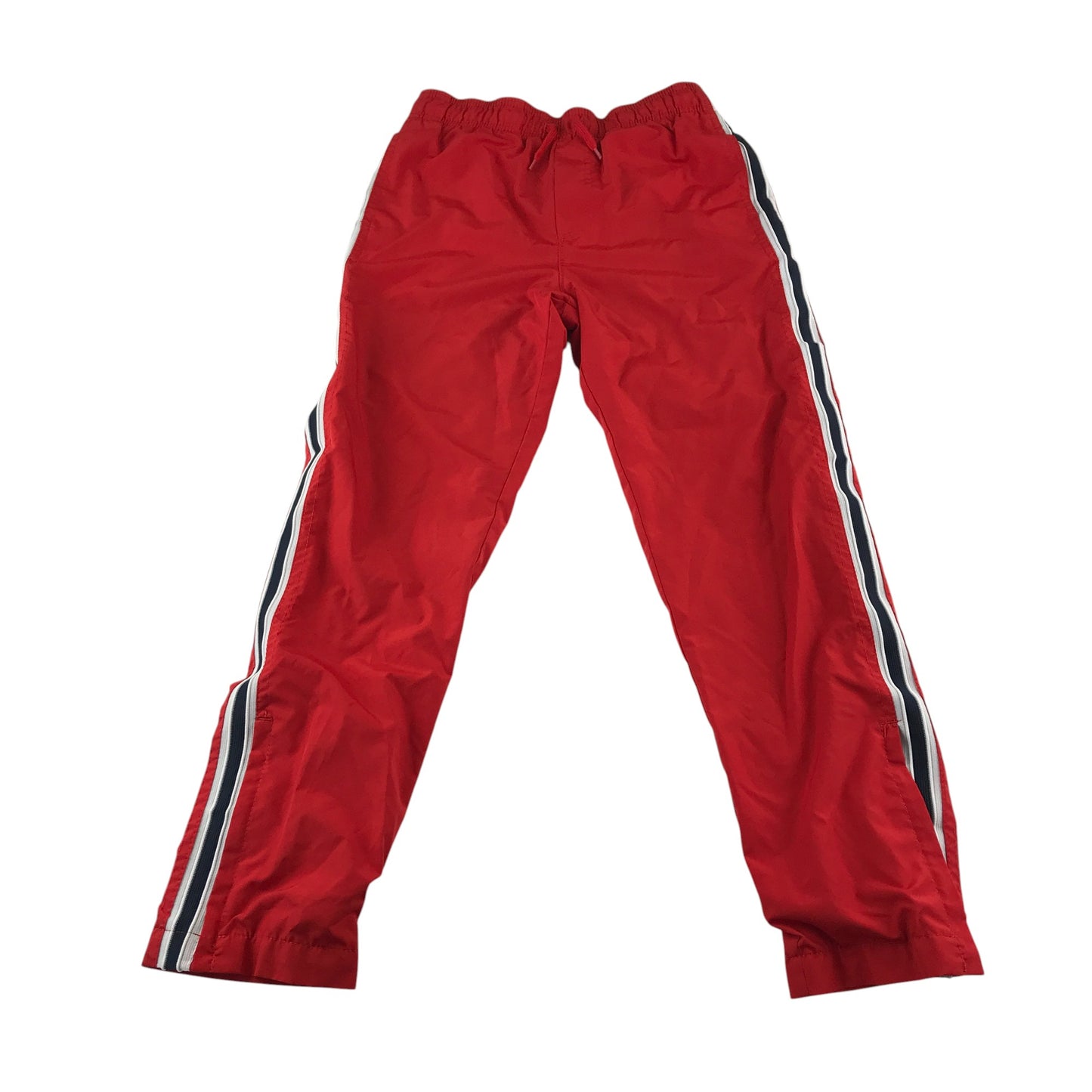 Oshkosh joggers 10-11 years red tracksuit style with side panel stripes