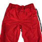 Oshkosh joggers 10-11 years red tracksuit style with side panel stripes