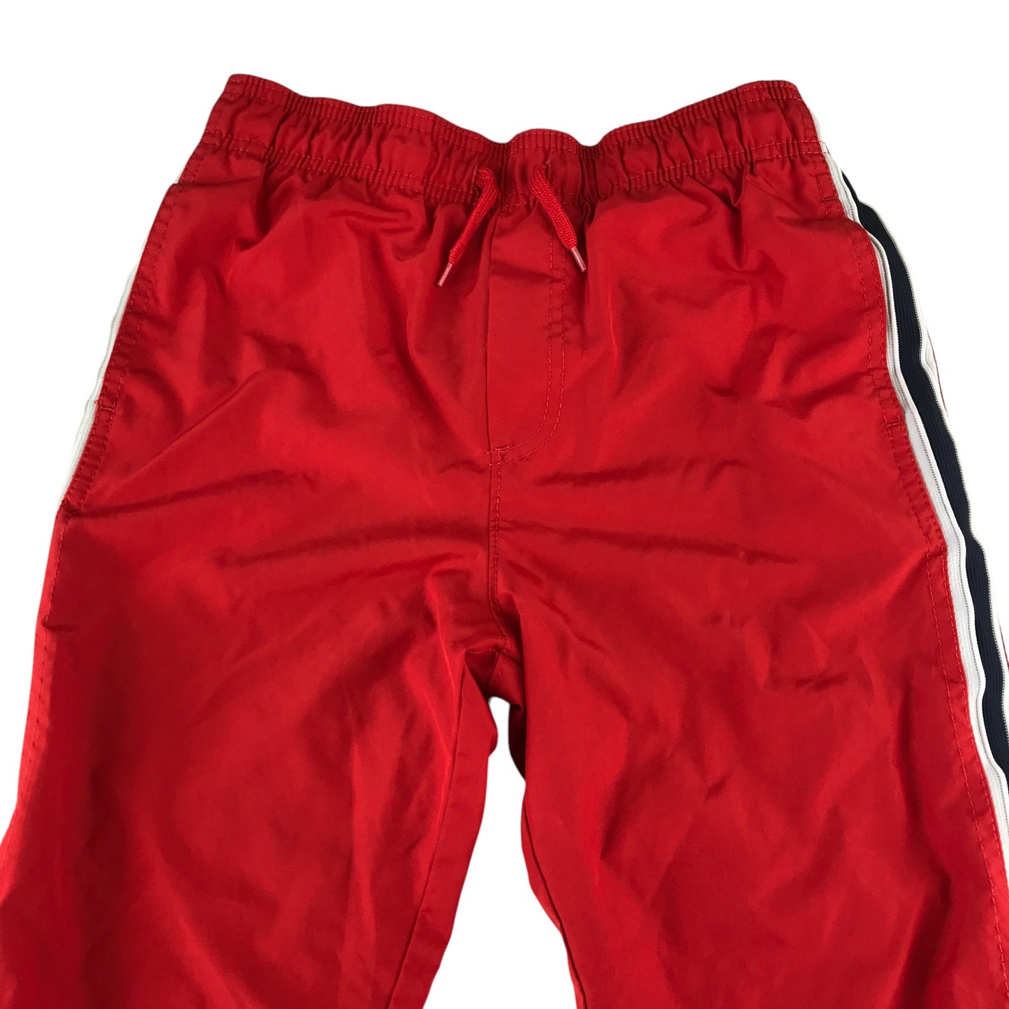 Oshkosh joggers 10-11 years red tracksuit style with side panel stripes