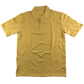 Yellow unisex school polo shirt