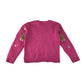 George festive jumper 9-10 years pink reindeers long sleeve pullover
