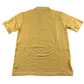 Yellow unisex school polo shirt