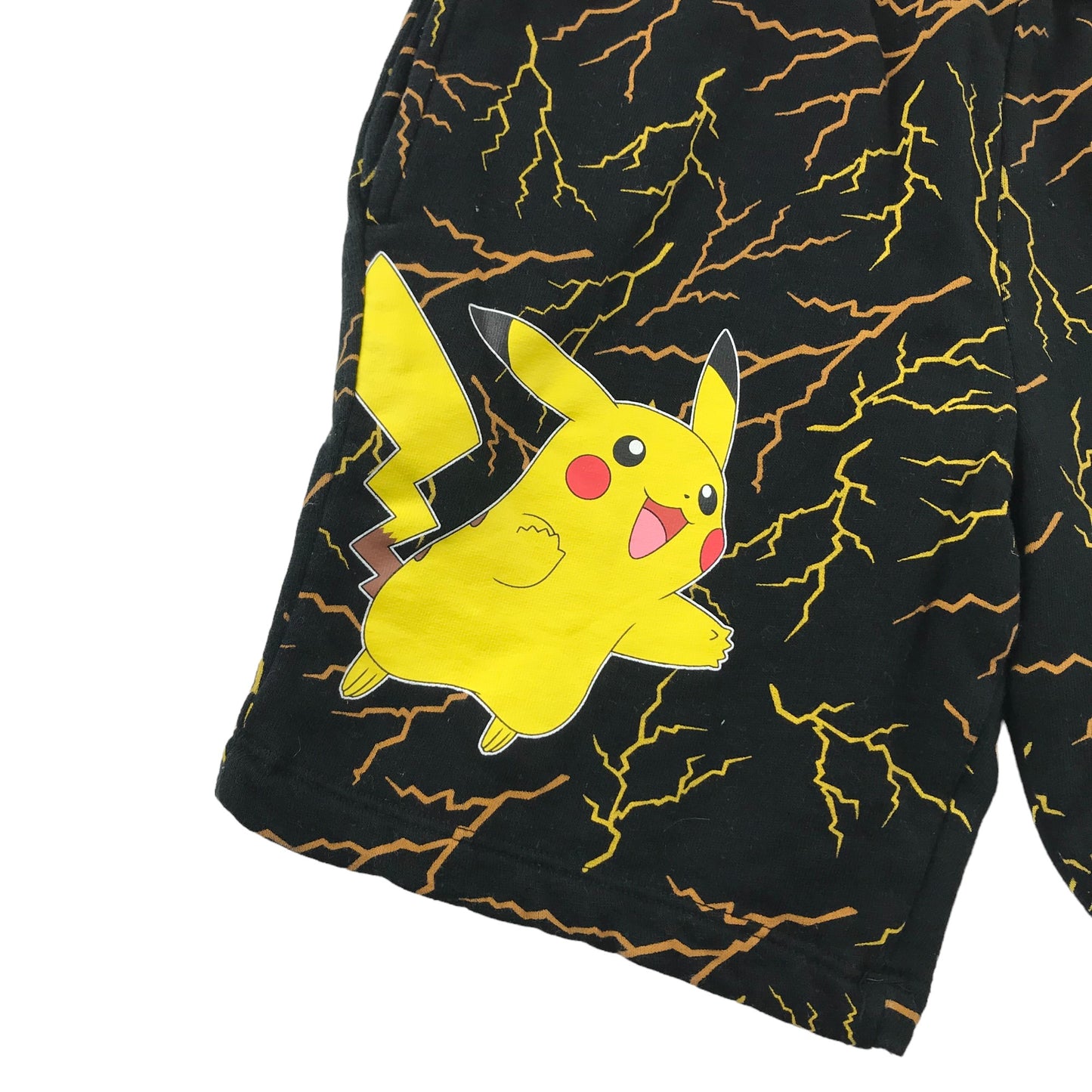 George shorts 6-7 years black Pokémon Pikachu jersey cotton