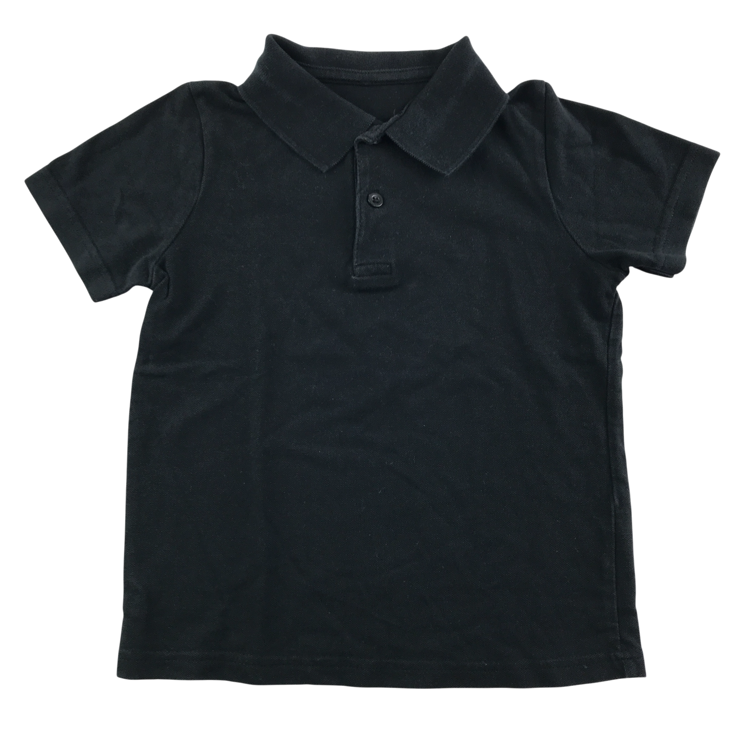 Black school polo shirt