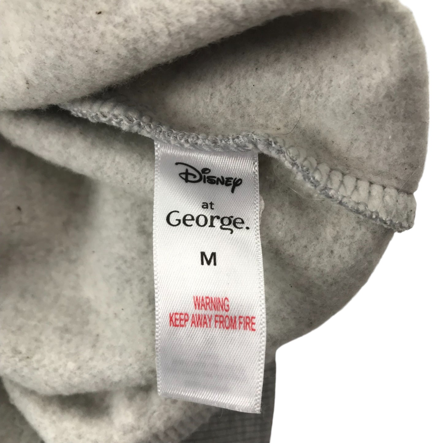 George dress women size M grey jersey sweater with gem detailed Disney Mickey Mouse