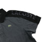 Lacoste poloshirt men's size XL grey and black panelled short sleeve cotton