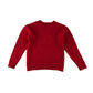 M&S festive jumper 9-10 years red requin reindeer long sleeve pullover