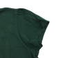 Dark green scallop collar school polo shirt
