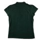 Dark green scallop collar school polo shirt