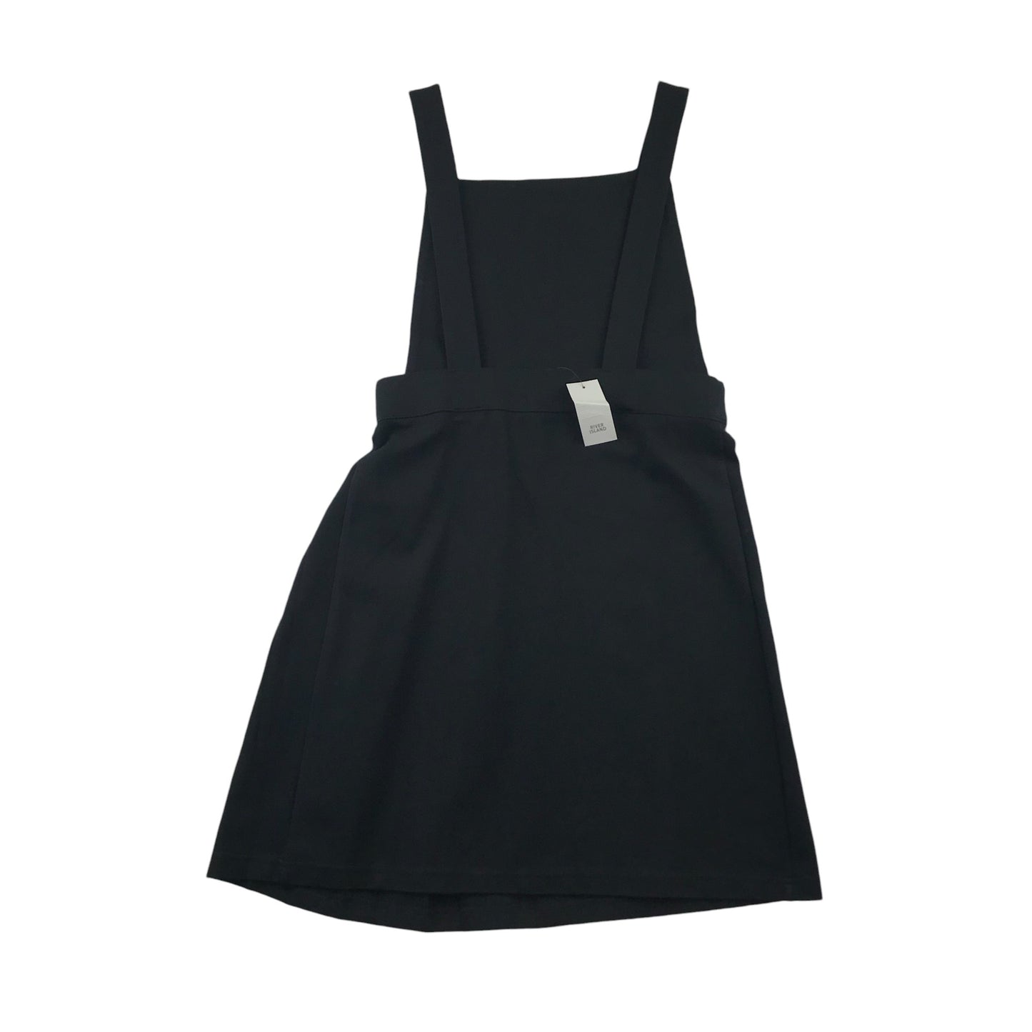 River Island dress 11-12 years black pinafore style