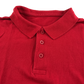 Red school polo shirt
