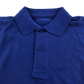 6-7 years royal blue unisex school polo shirt
