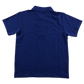 6-7 years royal blue unisex school polo shirt