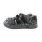 Primigi trainers shoe size 13 junior grey animal print with hoop and loop straps