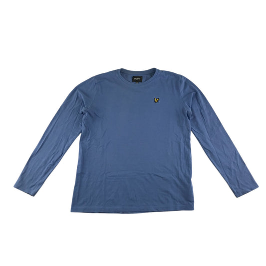 Lyle & Scott t-shirt 14-15 years blue short sleeve cotton