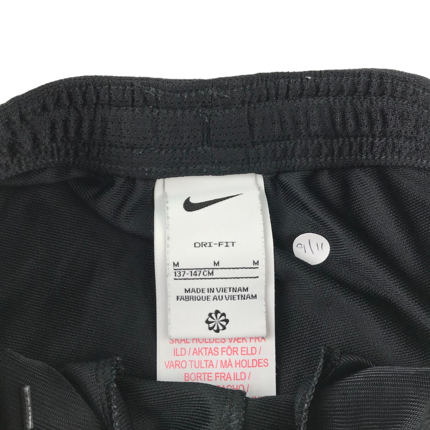 Nike joggers 9-11 years black slim leg sporty casual