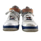Jordan AF-1 trainers shoe size 4.5 white laces and hoop and loop strap