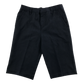 Navy blue adjustable waist school shorts