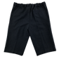 Navy blue adjustable waist school shorts