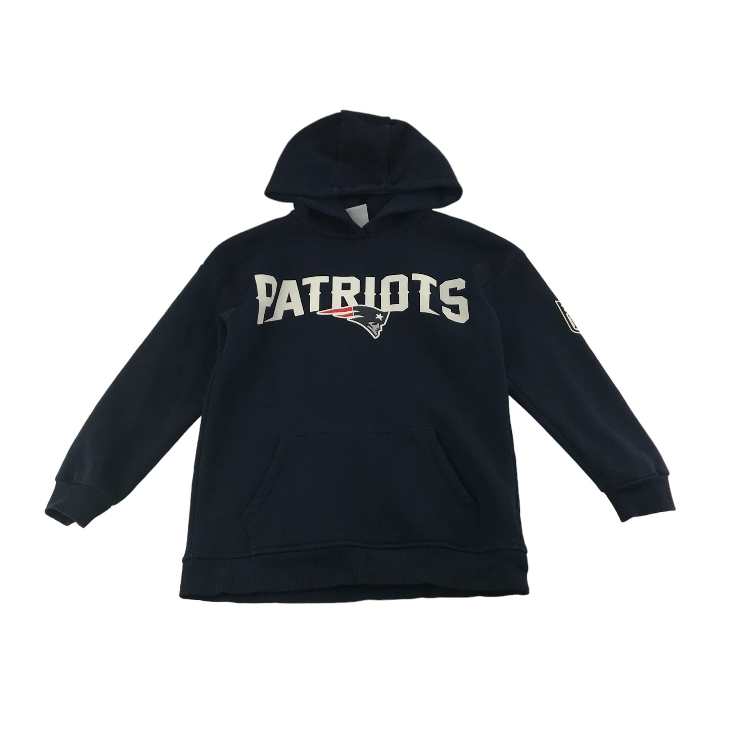 Primark Hoodie Age 8 Navy Patriots NFL Pullover