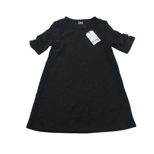 Next dress 4-5 years black sparkly t-shirt chemise