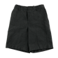 Grey adjustable waist school shorts