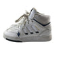 Adidas trainers shoe size 12 junior white high tops with laces and logos