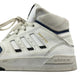 Adidas trainers shoe size 12 junior white high tops with laces and logos