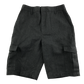 Grey cargo pockets school shorts