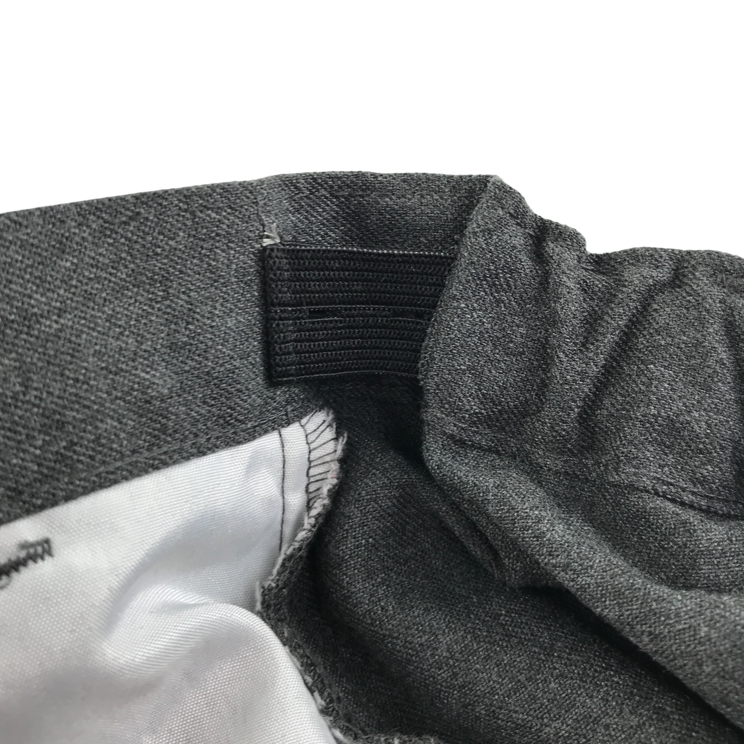 Grey cargo pockets school shorts