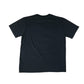 Cheeky Elf festive t-shirt adult size L black Santa Selfie print