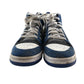 Adidas trainers shoe size 4 blue white and black colourway high tops