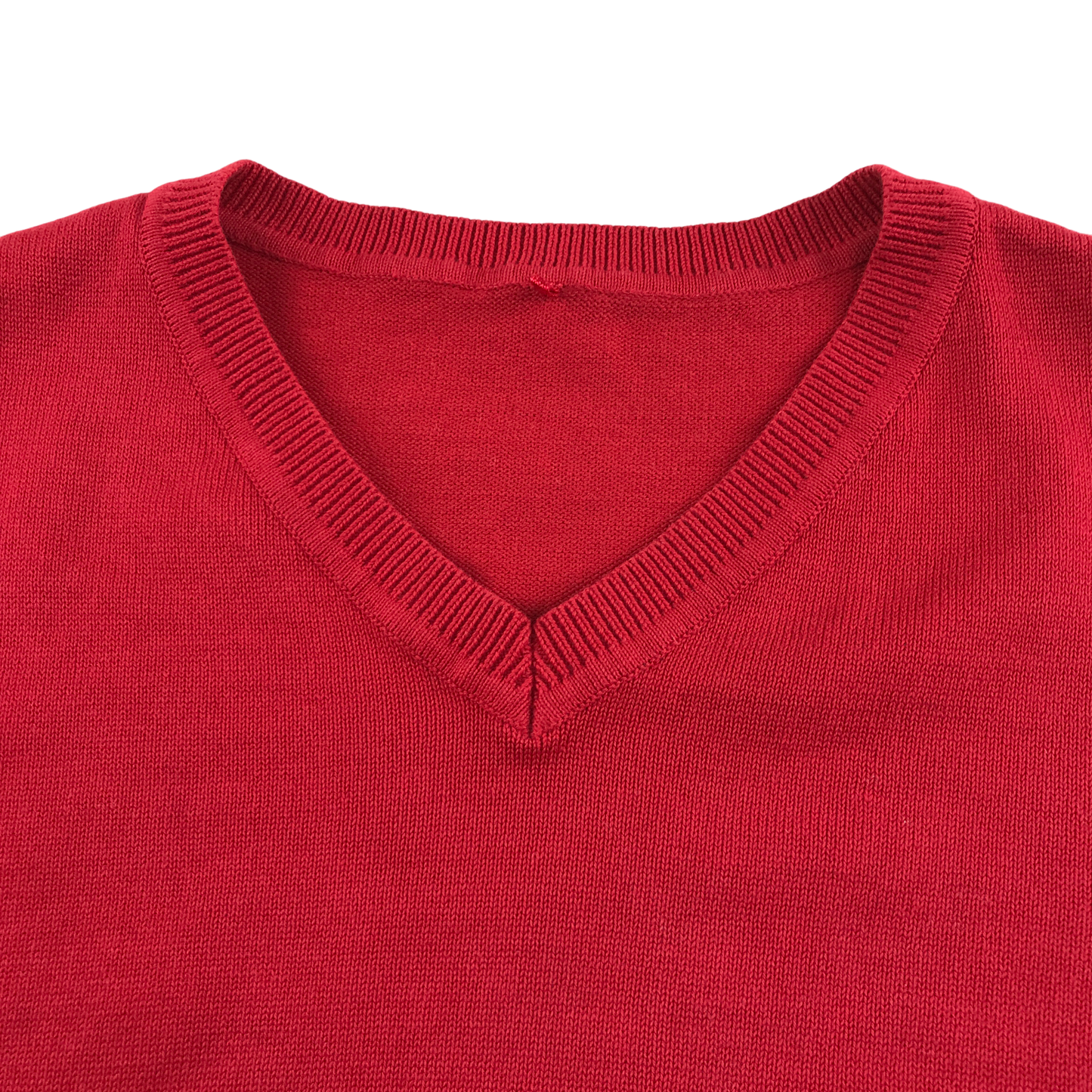 Red school tank top