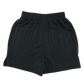 Black football gym shorts