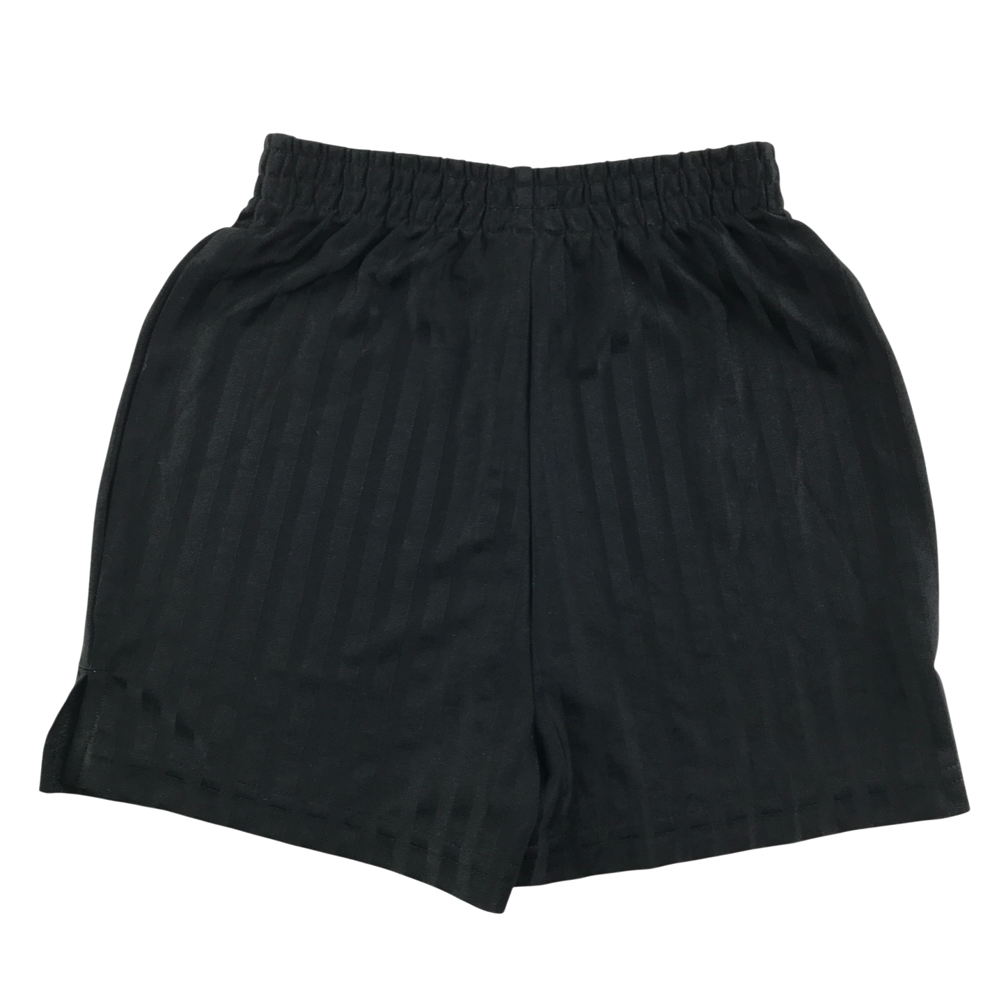 Black football gym shorts