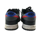 Nike trainers shoe size 4.5 grey and black with red swoosh logo and white outer soles