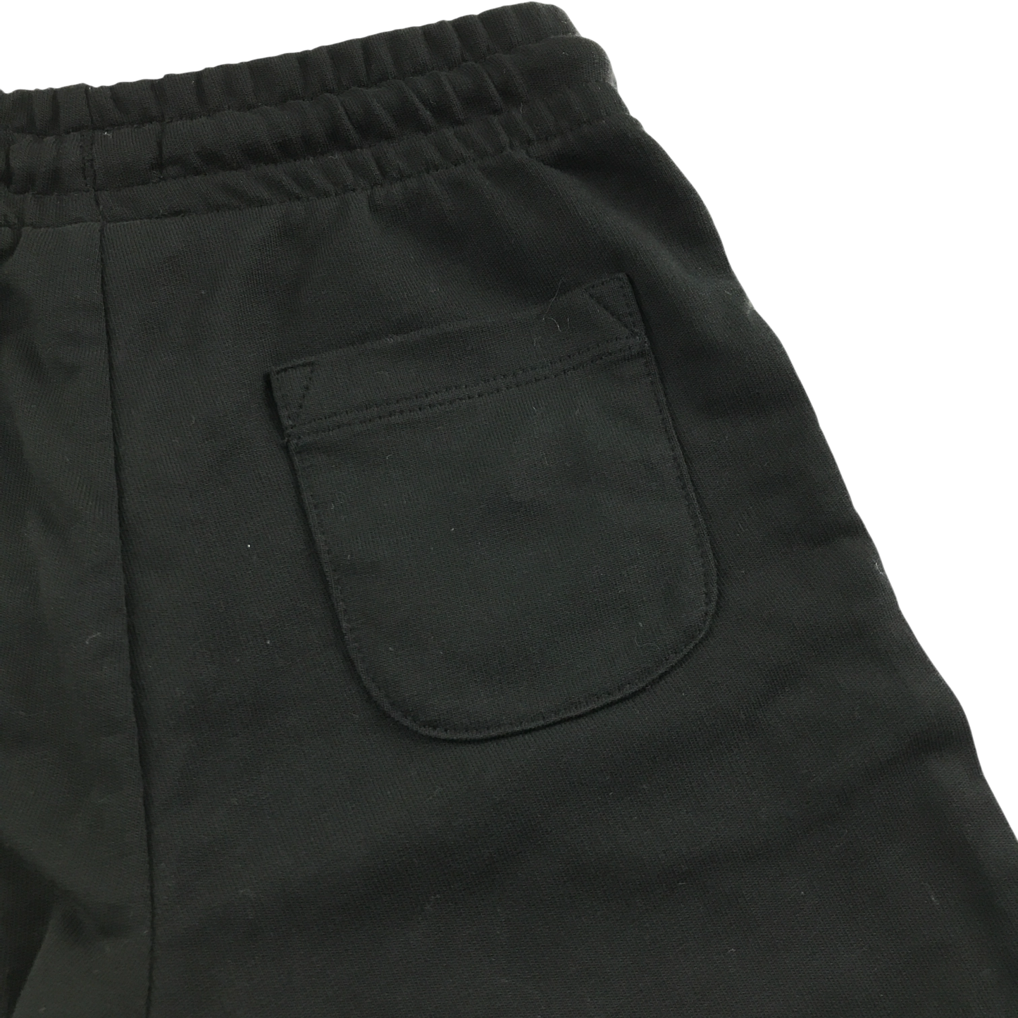 Black boys jersey school gym shorts