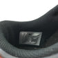Nike trainers shoe size 4.5 grey and black with red swoosh logo and white outer soles