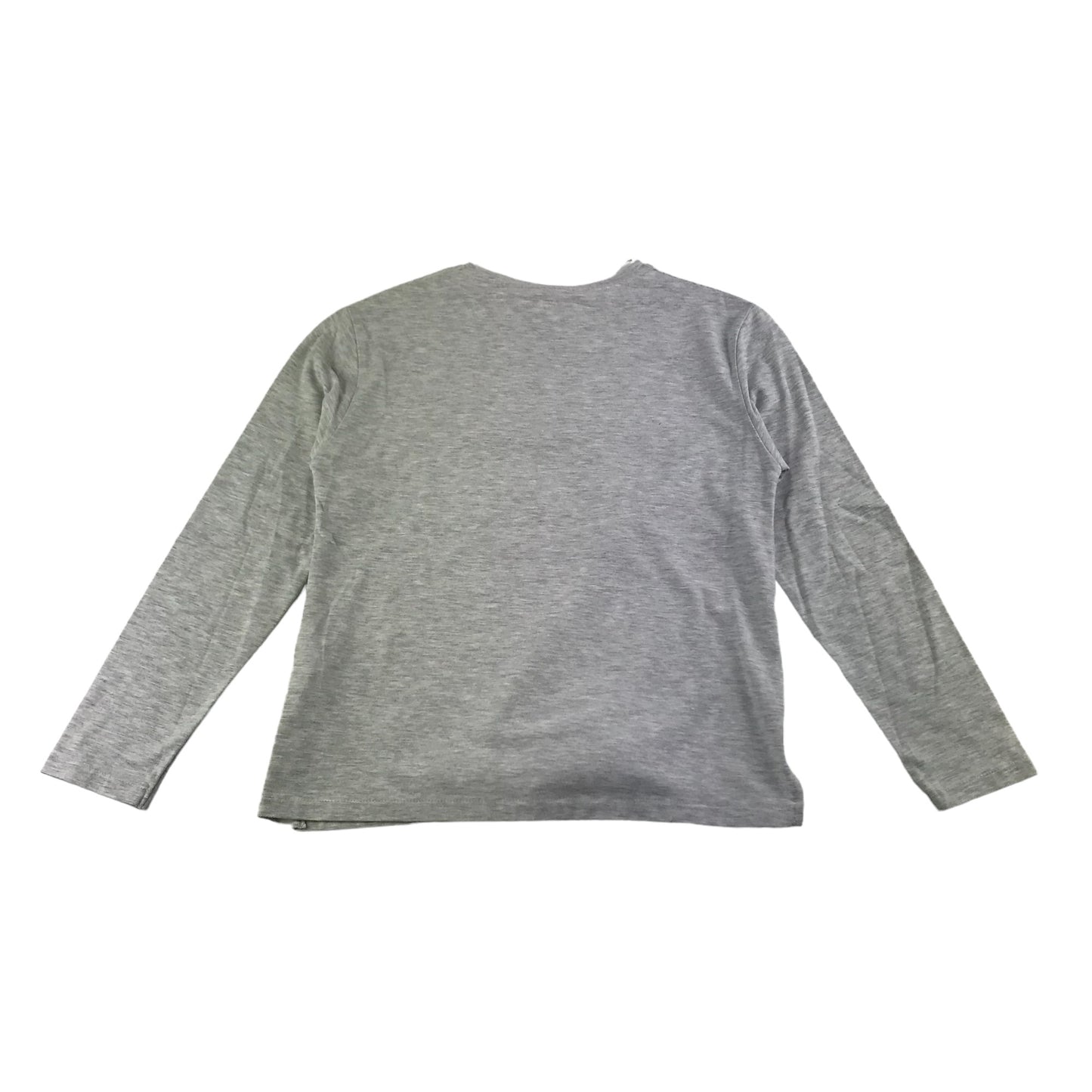 Zara T-Shirt Age 11 Grey Long Sleeve Ballerina Graphic