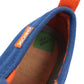 Geox trainers shoe size 8.5 blue canvas shoes with graphic design print