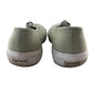 Superga trainers shoe size 5 green canvas shoe white outer sole