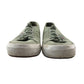 Superga trainers shoe size 5 green canvas shoe white outer sole