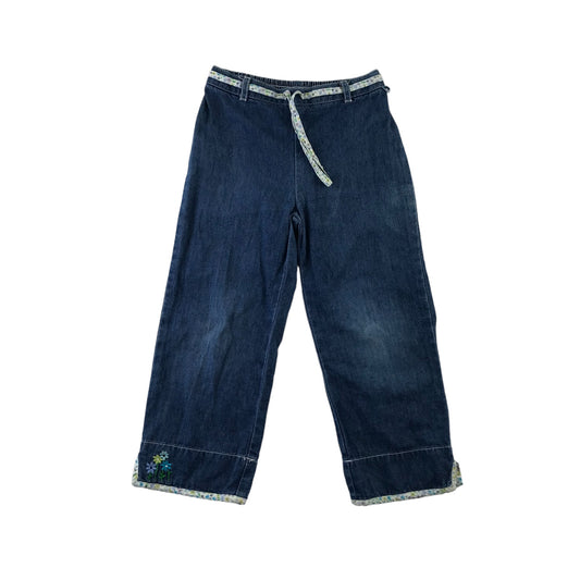 Gymboree jeans 6 years blue lightweight denim summery cotton trousers
