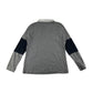 Primark Polo Shirt Age 14 Grey Long Sleeve Future Text Graphic