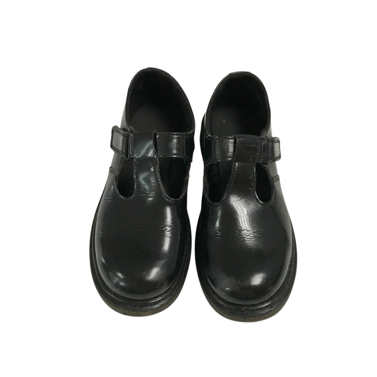 Dr. Martens pumps shoe size 4 black glossy leather coated