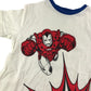 George T-Shirt Age 5 White Short Sleeve Ironman and Hulk Graphic