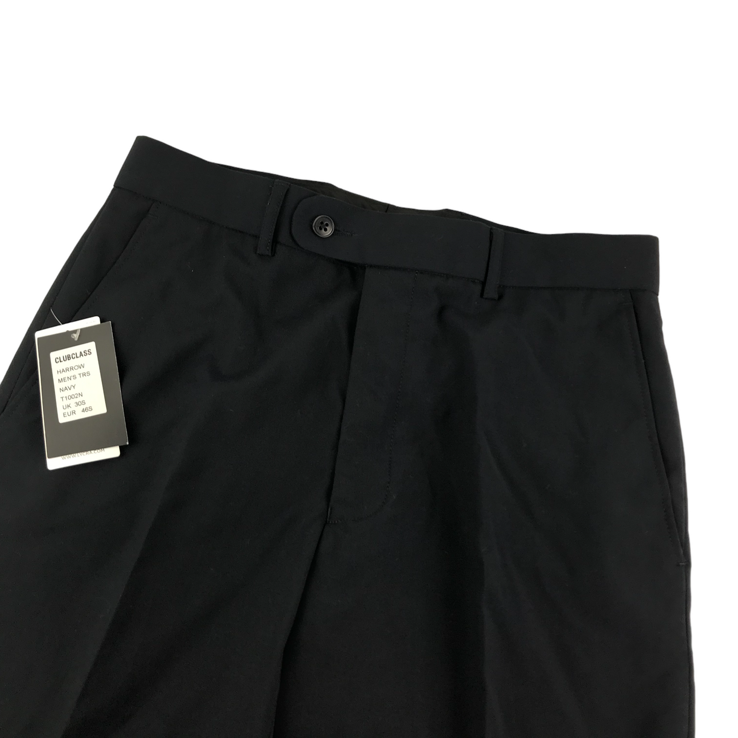 Navy Suit Trousers Age 14+ 30in Waist Tailored