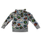 Lego  hoodie 7-8 years grey all over print